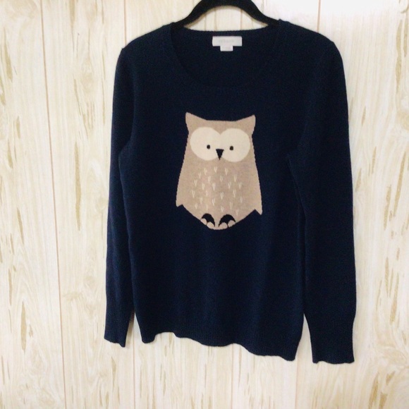 Christopher Fischer Sweaters - Christopher Fischer Owl 100% Cashmere Sweater